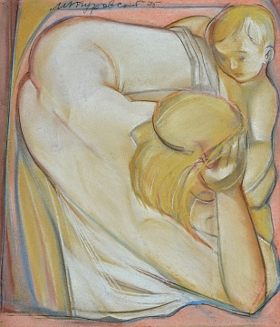 «Женщина с ребенком», 1975