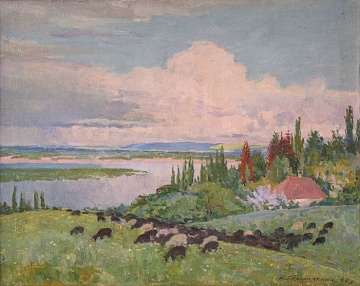 «Сельский пейзаж», 1948