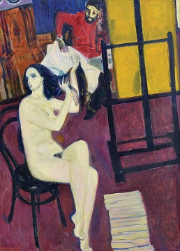 «Художник и модель», 1991