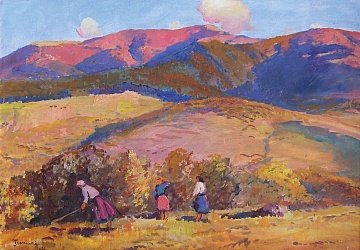 "Осень в Карпатах", 1961
