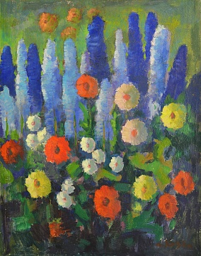 “Цветы в саду”, 1970-е