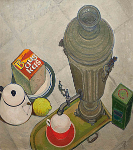 "Натюрморт с эстонским сыром", 1970