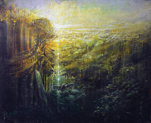  — «Лебединая гладь после грозы» из проекта «Остров Святой Елены», 1998