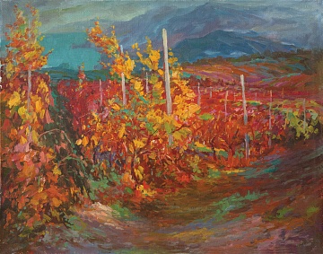 «Красный виноградник», 1989