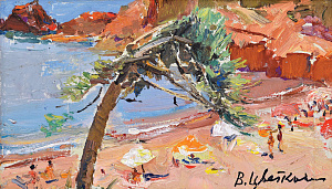 «Средиземное море. Красные скалы», 1978