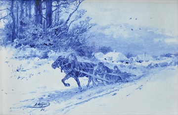 “Зимой”, 1896