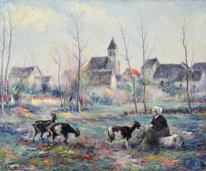  — «В пригороде Парижа», 1920-е