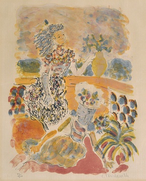 Из серии посвященной дочерям художника Франс и Натали, 1949