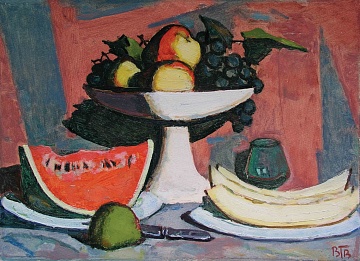 "Арбуз, дыня, фрукты", 1967