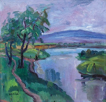 "На берегах реки Уж", 1940-е