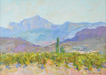 «В долине. Виноградники Коктебеля», 1979