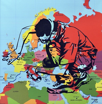 «Красный граффитчик», 2009