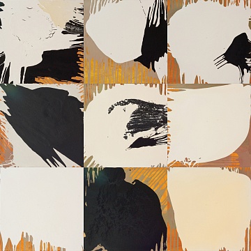 Полиптих (9 работ) из серии «Black/White», 2011
