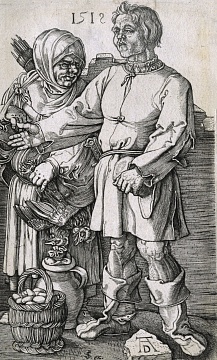 «Крестьянская пара на базаре», 1512