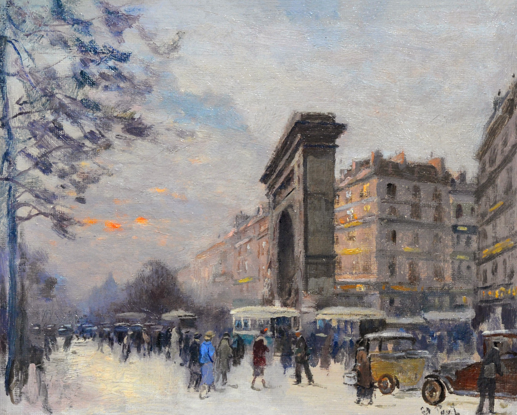 «Ворота Сен-Дени. Париж», 1912