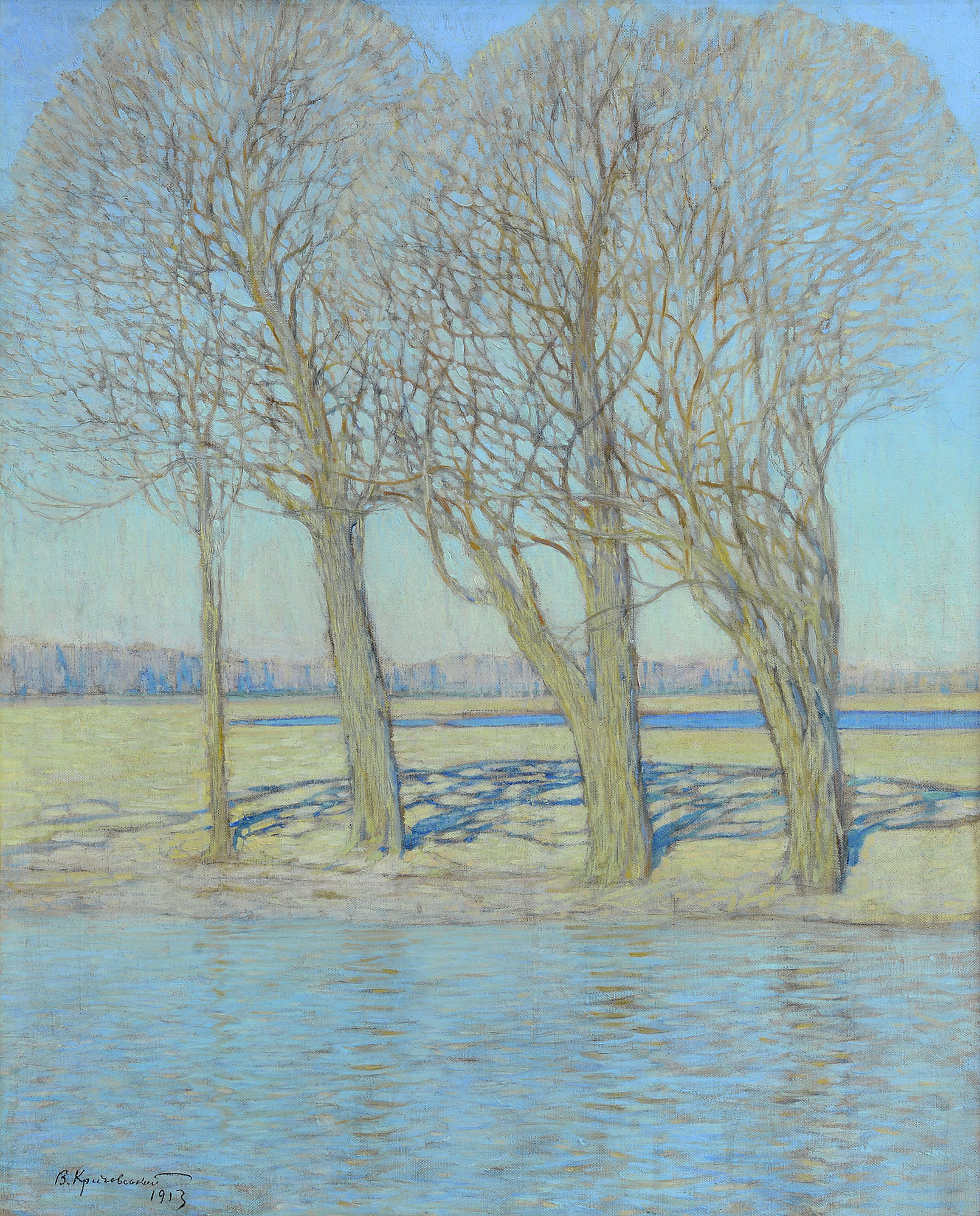 «Ивы весной», 1913