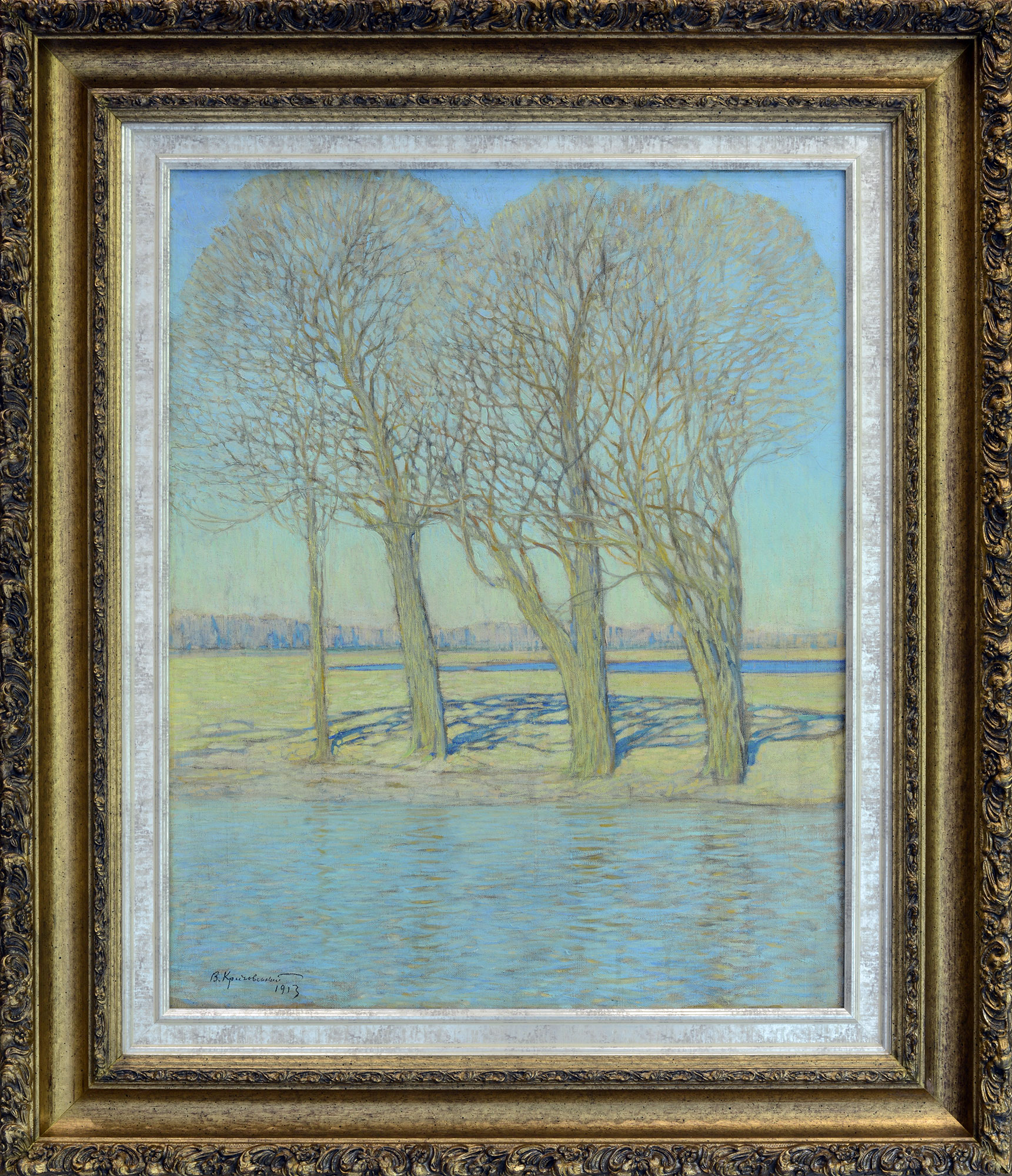 «Ивы весной», 1913 - 2