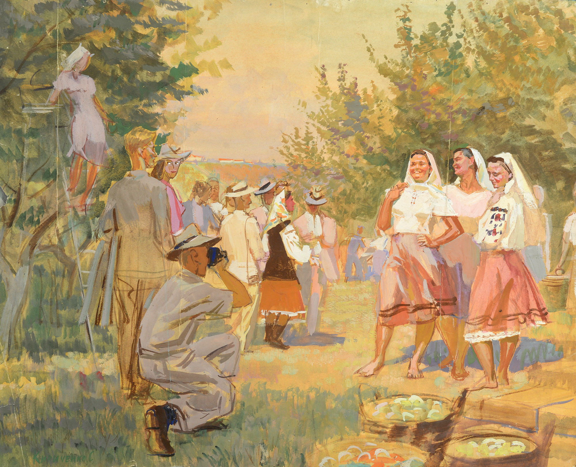  — «Праздник урожая», 1950-е