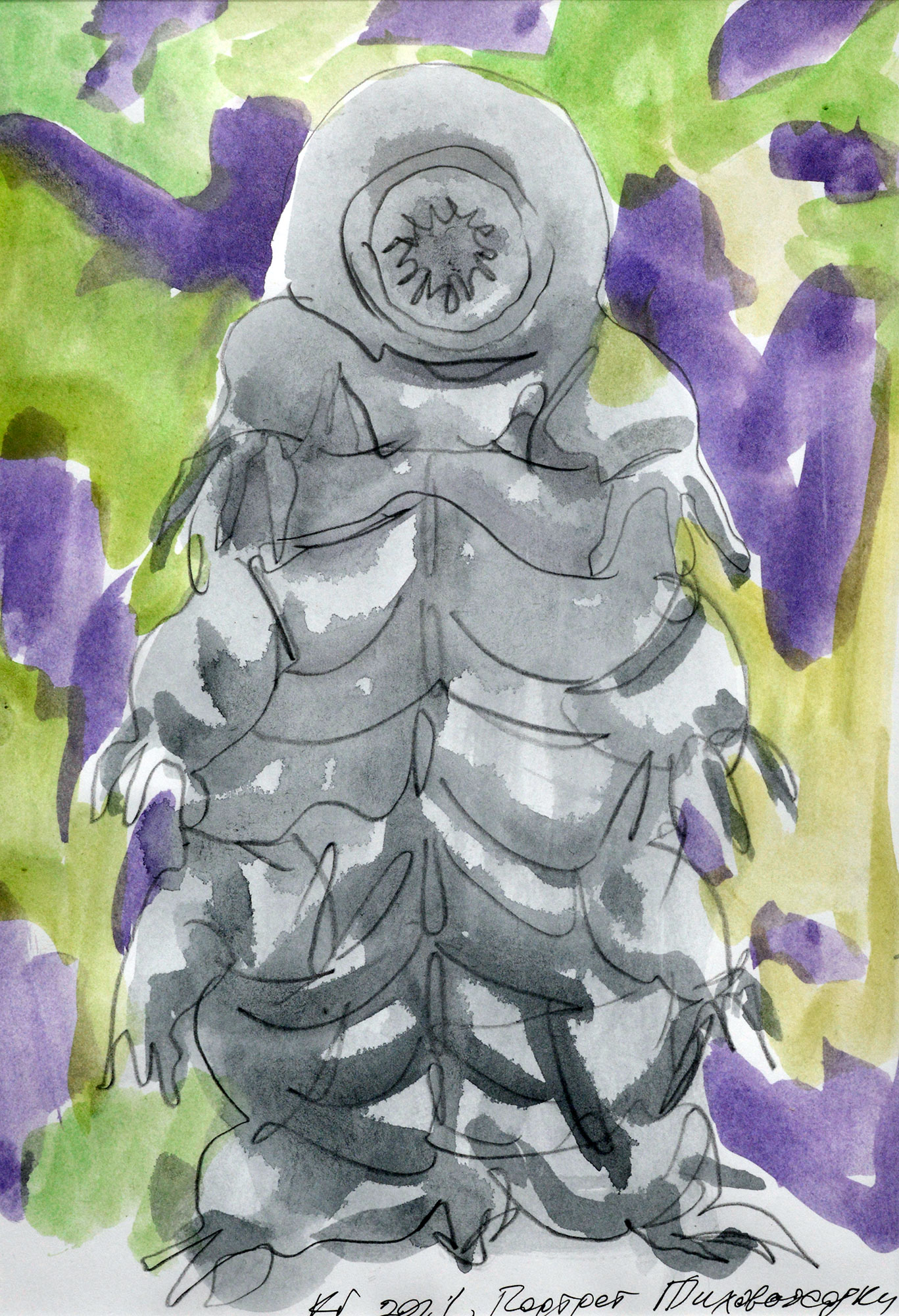  — «Портрет тихоходки», 2021