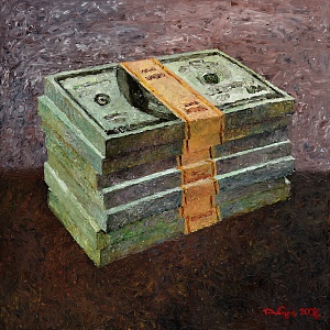 "Натюрморт с атрибутами искусства", 2008