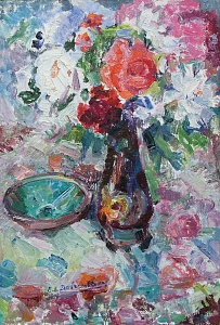  — «Натюрморт с тарелкой», 1970-е