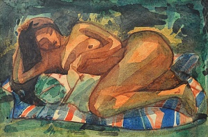  — «Кормление ребенка», 1965