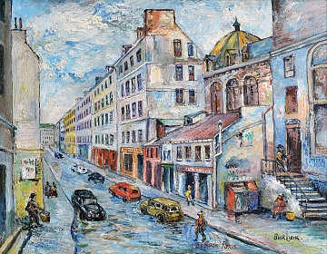 «Улица Св. Роха в Париже», 1950-е