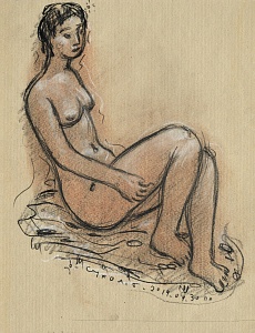 «Обнаженная», 2019