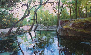 «Пруд в парке», 1980-е гг.