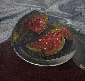 «Натюрморт с арбузом», 1984