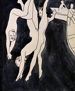  — Эскиз к работе «Мальчишки», 1960-е