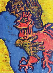  — «Портрет с петухом», 1994