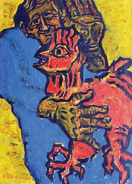 «Портрет с петухом», 1994