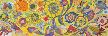 Эскиз мозаики, 1960-е