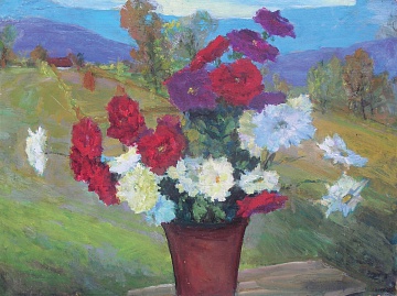 "Цветы на фоне гор", 1970-е
