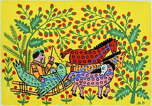 «Приїхав Дід Мороз, Зарання: Ще снігу не має, Ще жолуді на дубу, Співає соловейко, На дуду», 1991