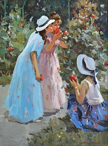 «На прогулке», 2020