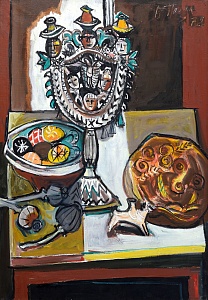 "Натюрморт с троицей", 1972