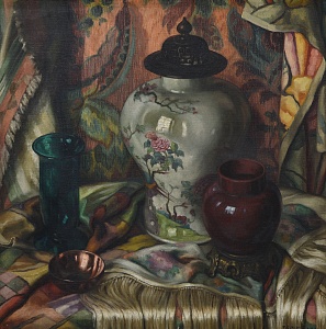 «Натюрморт с китайской вазой», 1940-е