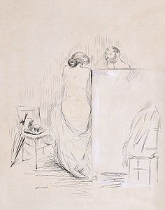 «Ожидание», около 1890 года