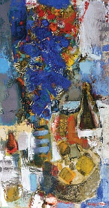 «Васильки и фрукты», 2009