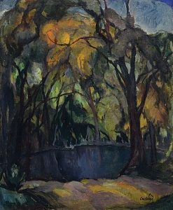  — «Пейзаж. Шавиль. Франция», 1930