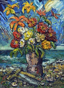 «Букет в вазе», 1959
