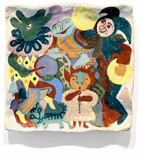 Плакетка "Вертеп", 1983