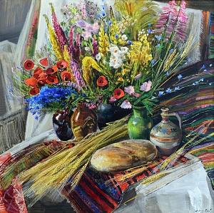 «Полевые цветы. Хлеб», 1990-е