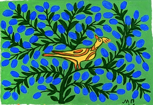  — «Кочубарка на сливах», 1985