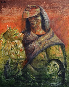 «Продавцы масок», сер. ХХ в.