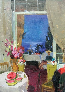 «Гурзуф. Интерьер. Ночь», 1952