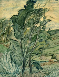  — «Ива, стог», 1922