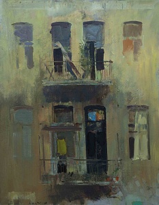 Из окна мастерской, 2009, из серии «Новая мастерская»